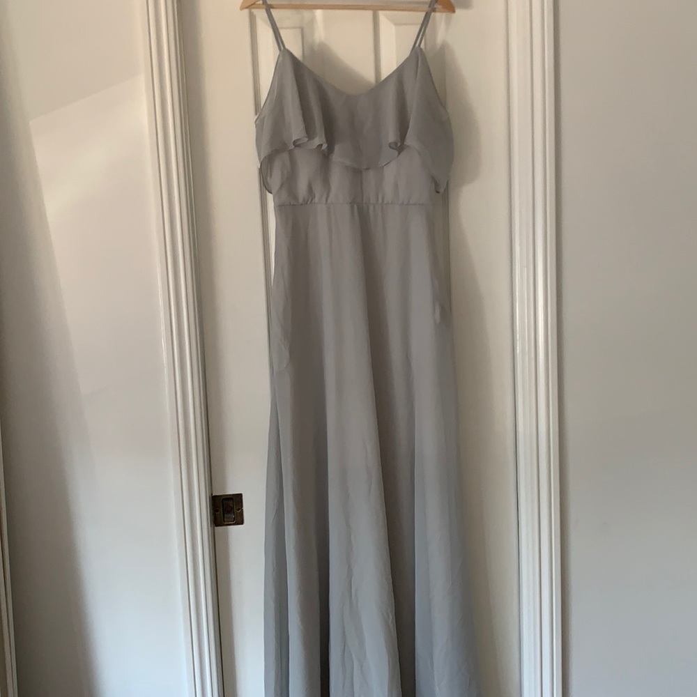 Birdy Grey Jane convertible dove gray dress